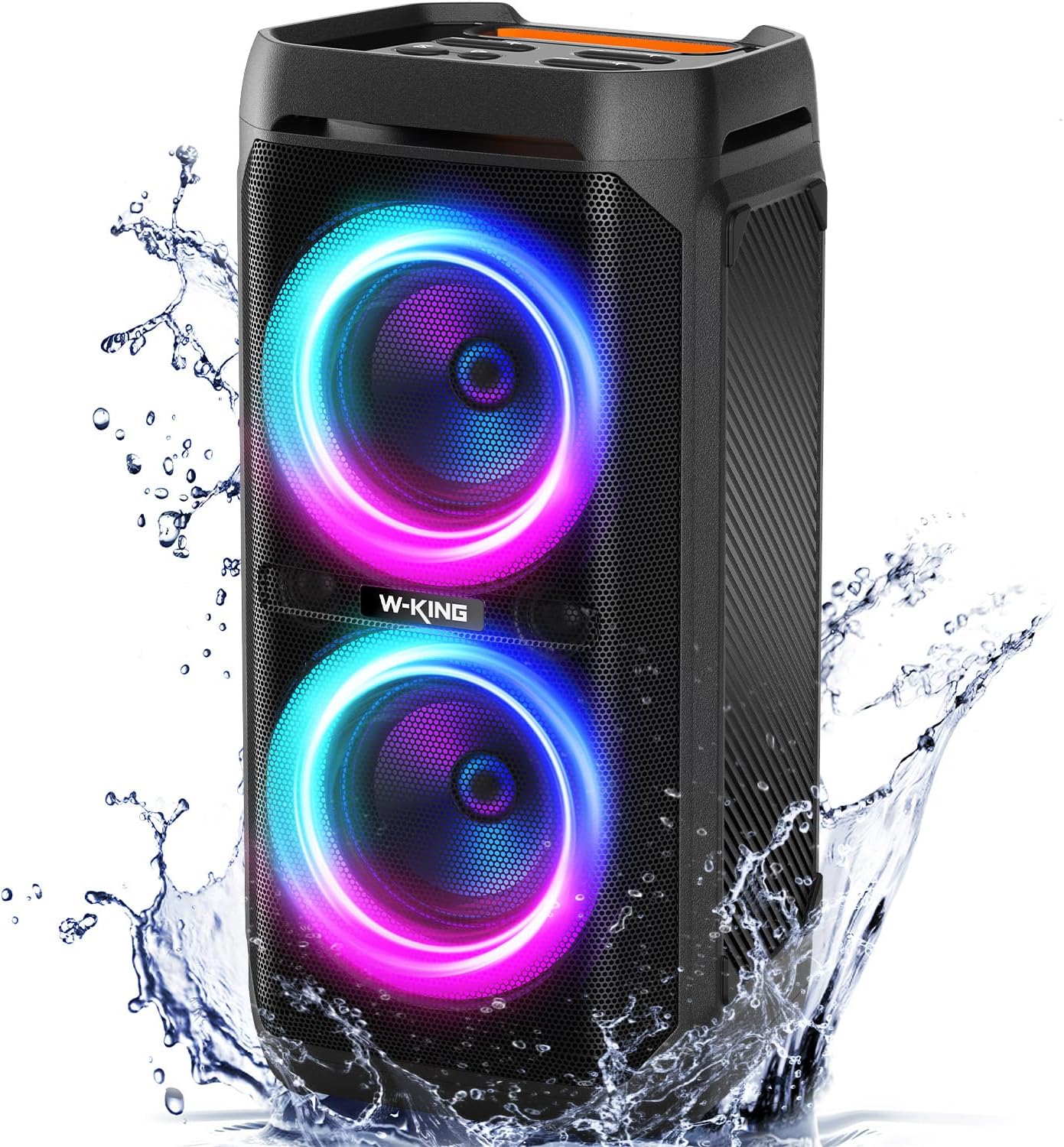 QxbJoy Portable Bluetooth Party Speaker 160W Peak Powerful