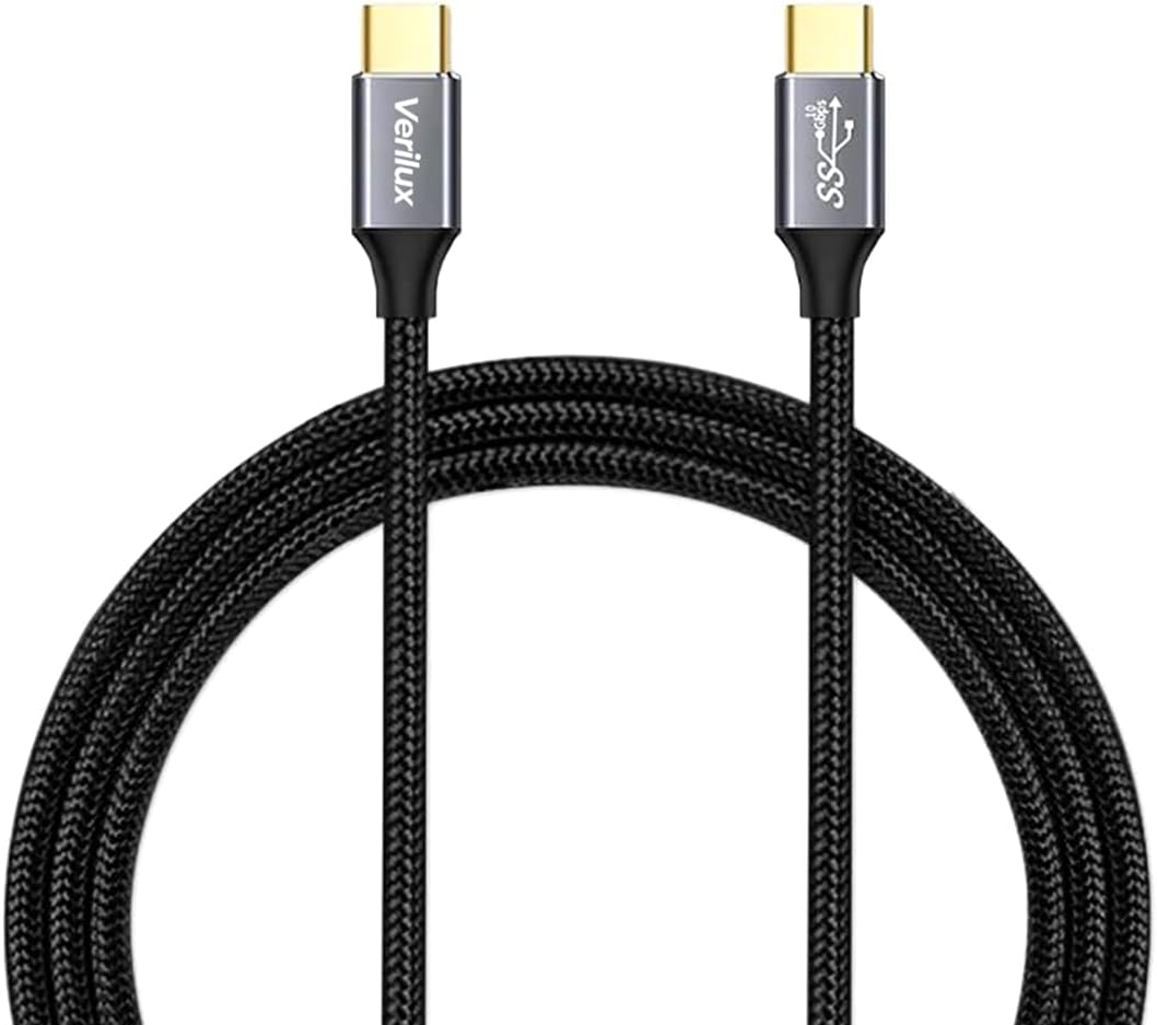 Verilux Type C to Type C Cable 100W 10Ft/3m Fast Charging US