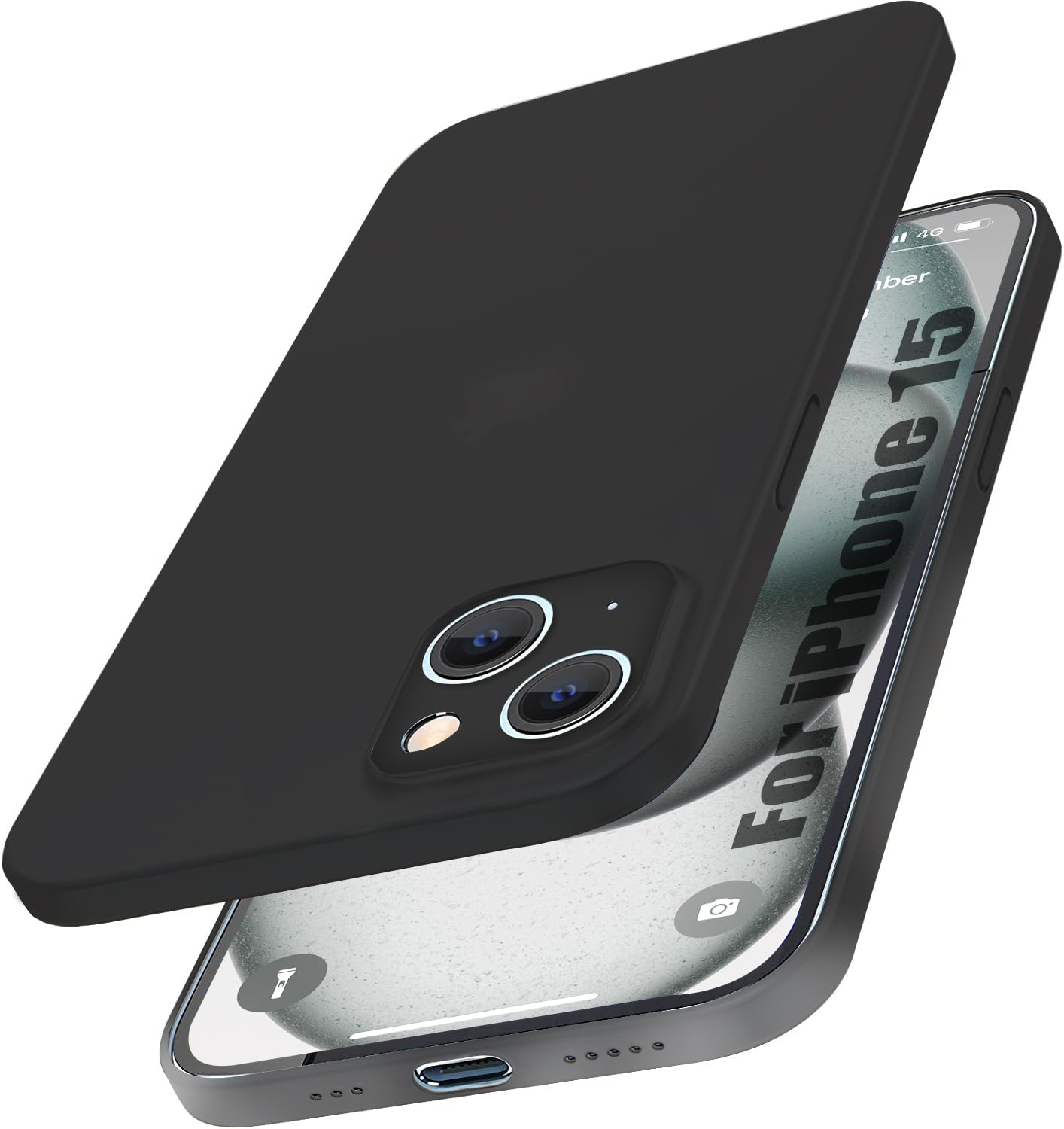 Enflamo Paper Soft Silicon Ultra Slim Back Cover Case for iP