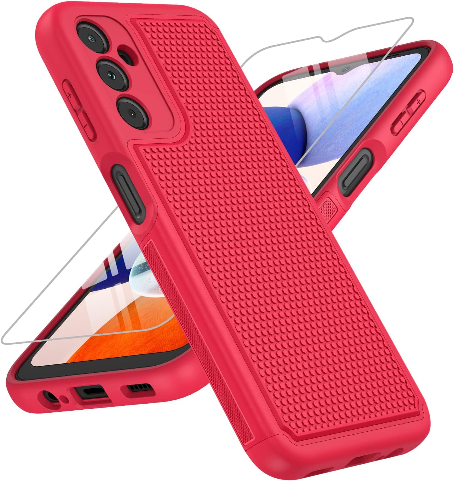 Samsung FNTCASE for Samsung Galaxy A15-5G Case Dual Layer