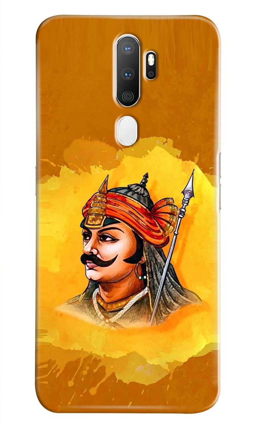 GALACOLORS 3D Printed Mobile Back Cover & Case ''Maharana''