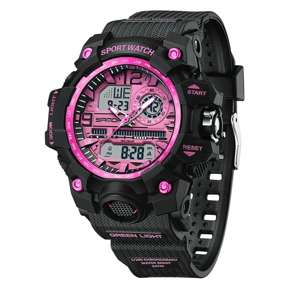Women's Sport Watch Digital Waterproof Watches Military Watc