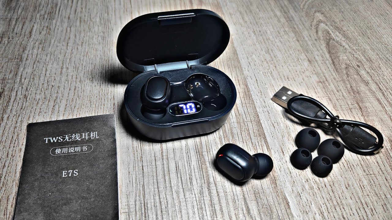 E7S TWS True Wireless Bluetooth Earbuds (