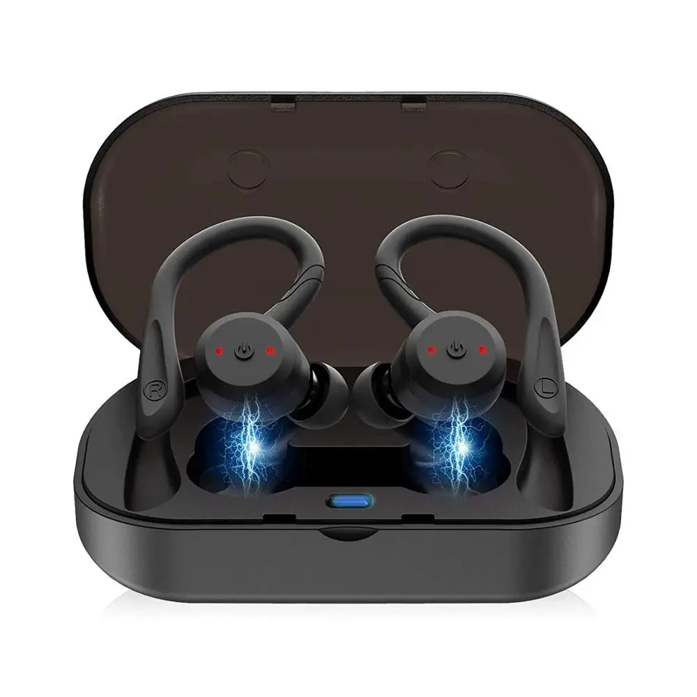 TWS True Wireless Earbuds V5.0 Bluetooth Headphones IPX7 Wat