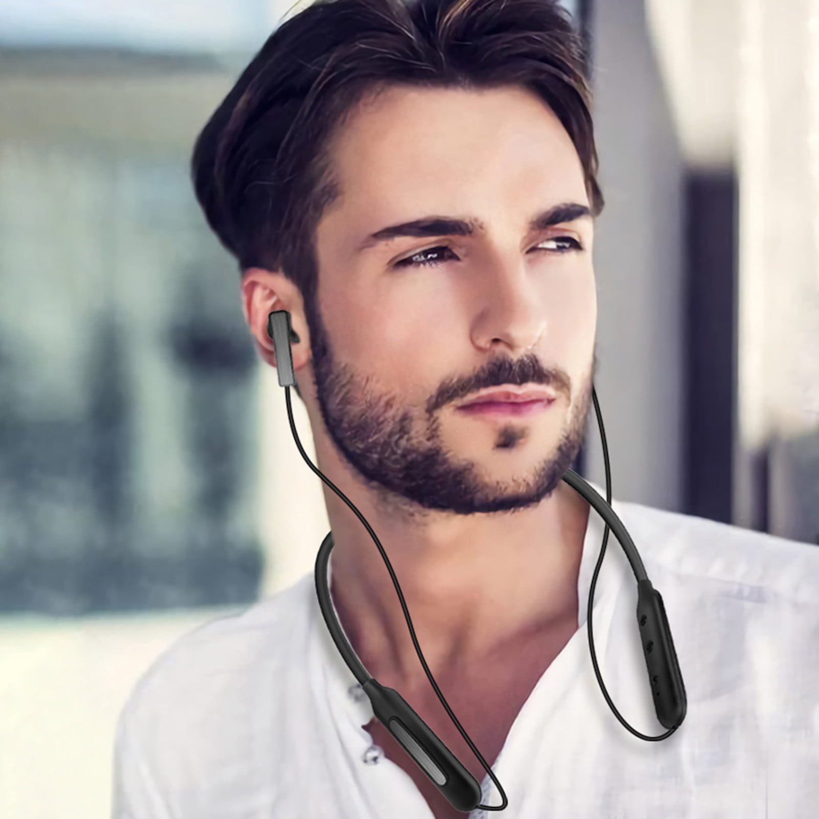 Banghong Bluetooth Neckband Headphones Flexible & Lightweigh
