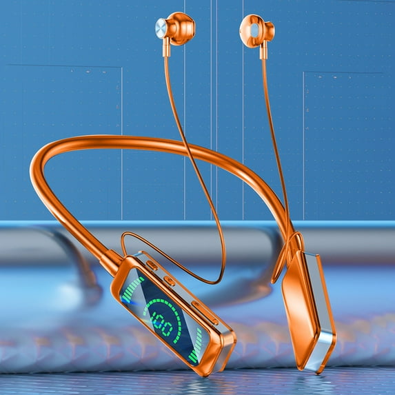 Neckband Bluetooth Headphones Yannianjz 120 Hours Playback E
