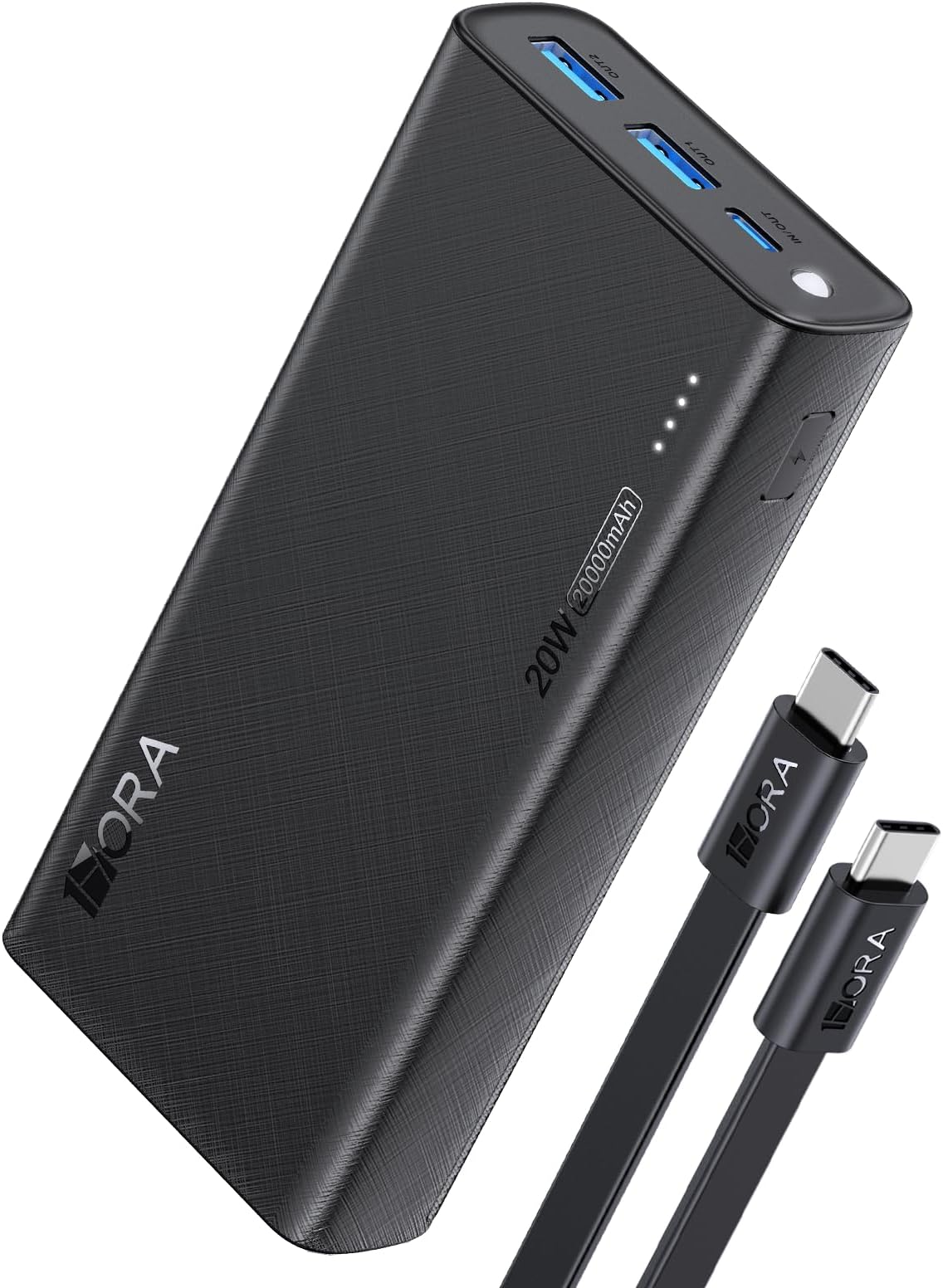 1 Hora Power Bank 20000mAh, 20W Carga R pida Bateria Portati