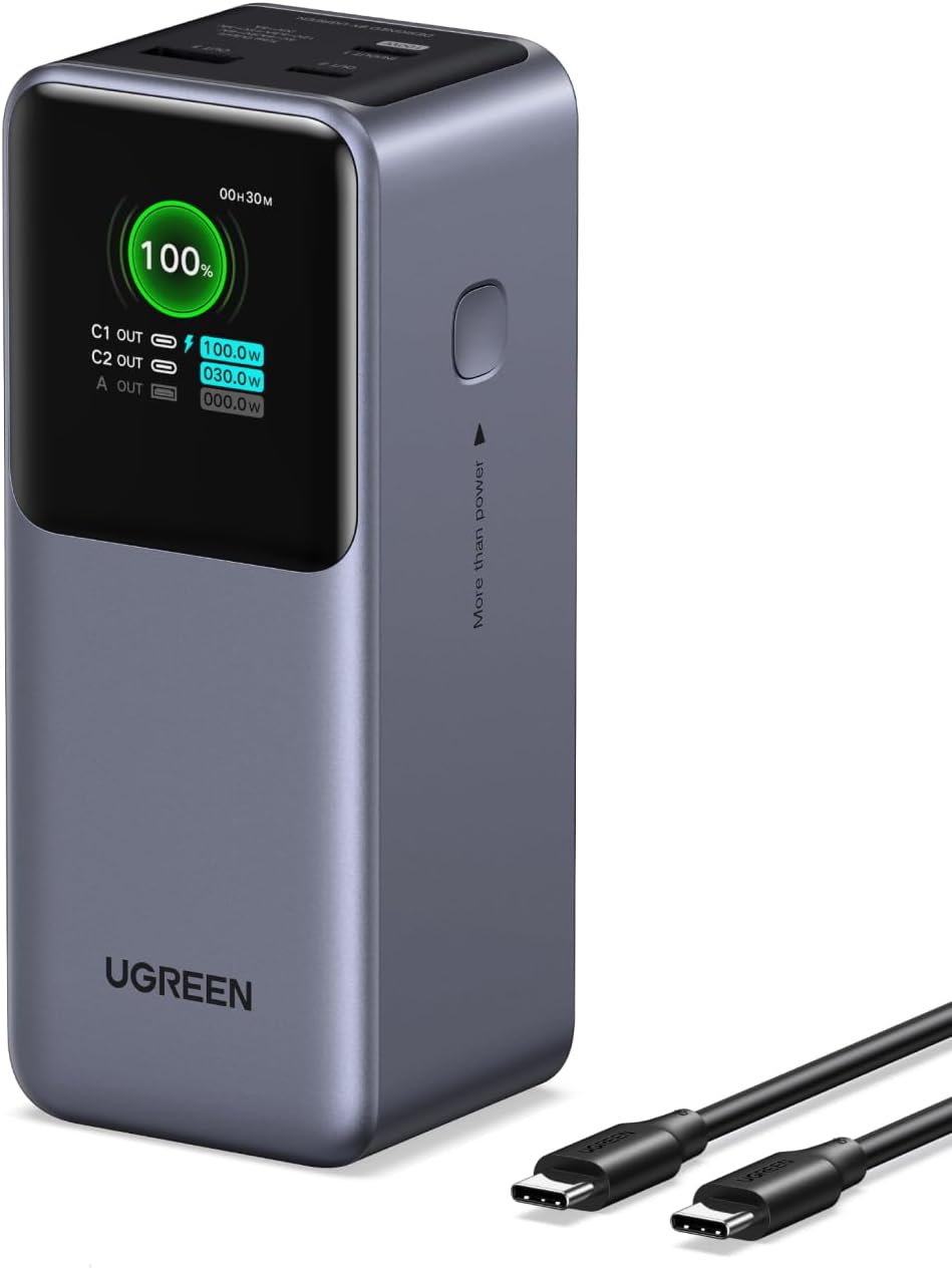 UGREEN UGREEN 145W Power Bank 20000mAh Qi2 Certified Nexode Portabl