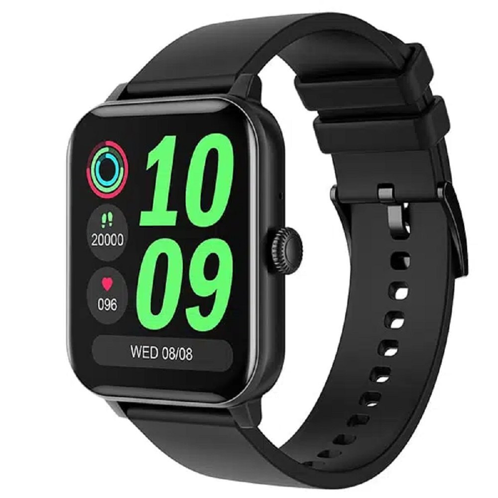 Black Metal,Silicone Fire Boltt Ninja Calling Smart Watch, 4