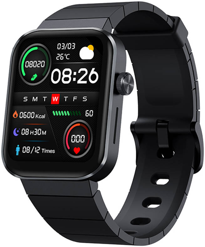 Mibro T1 Bluetooth Smart Watch, With 1.6-inch AMOLED HD Disp