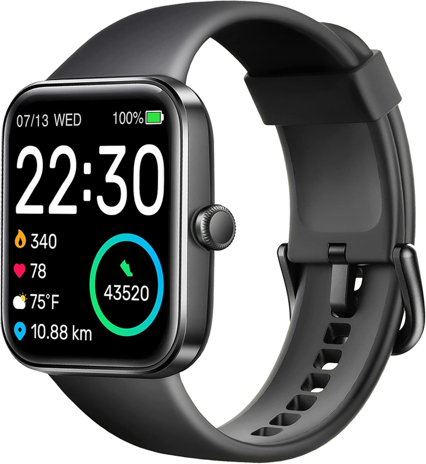 Smart Watch, 14 Fitness Tracker Smartwatch-IP68 Swimming Wat