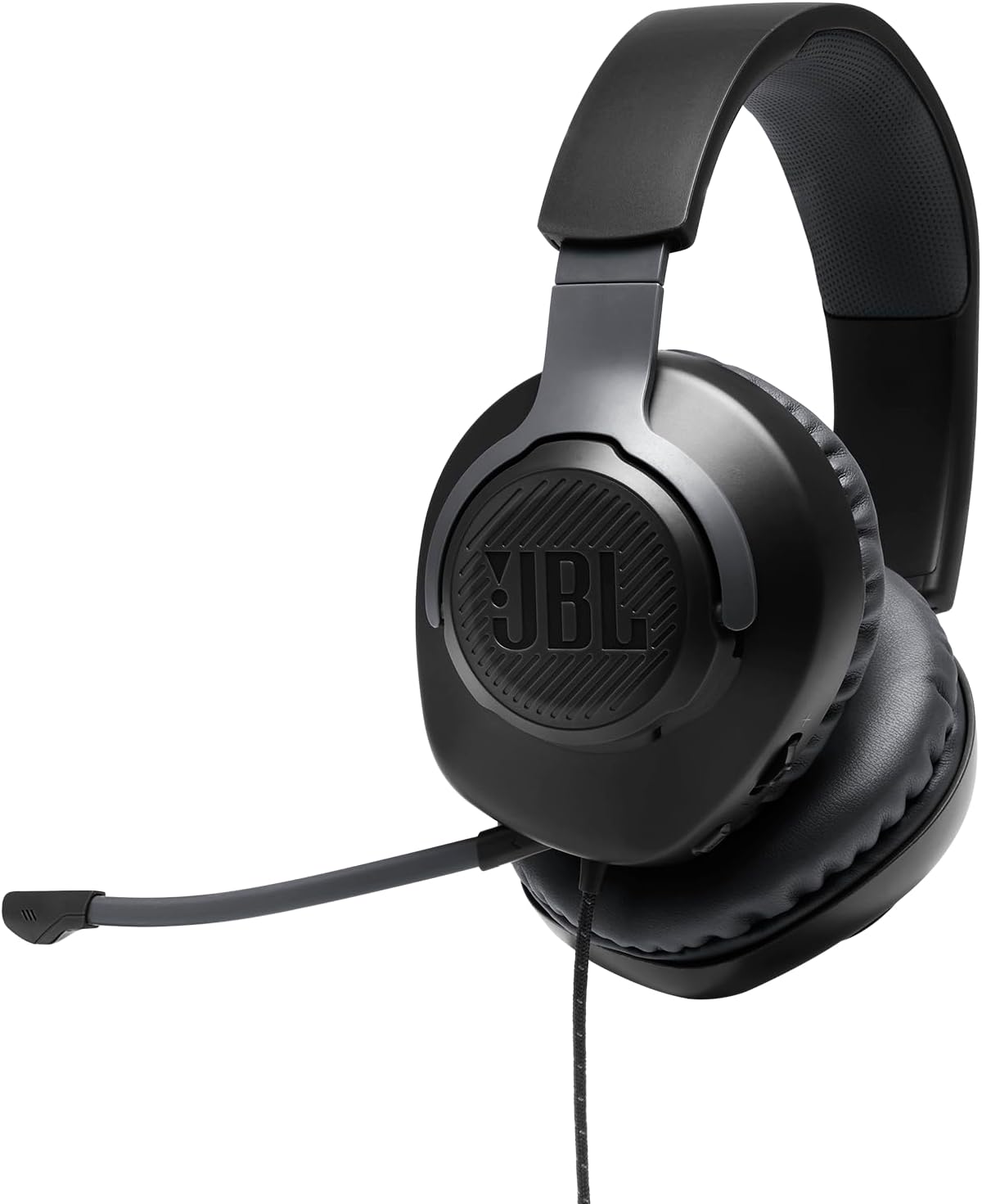 JBL JBL Quantum 100 Wired Over Ear Gaming Headphones with Mic, 4