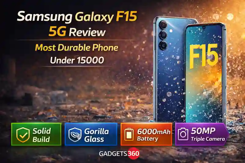 Samsung Galaxy F15 5G Review: Most Durable Phone Under 15000